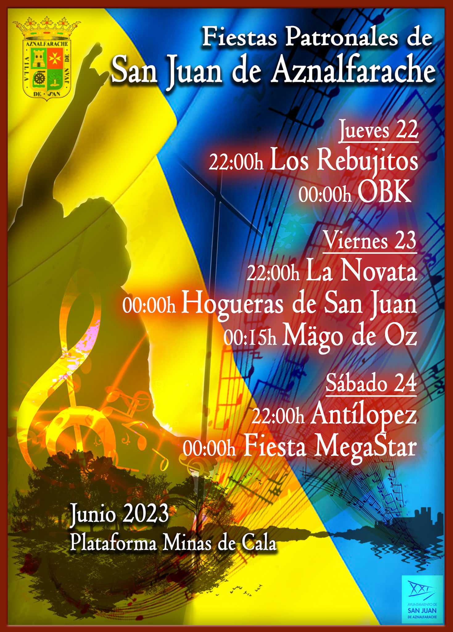 Fiestas patronales en honor de San Juan 2023 San Juan de Aznalfarache